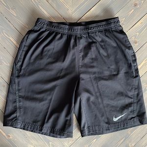 Nike Dri-Fit Athletic Shorts, size M, black
